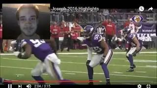 Anthony Barr And Linval Joseph 2016 Highlight Reel Reaction!