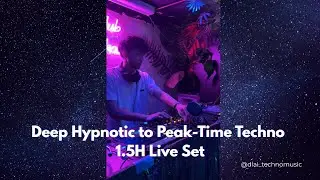 From Deep Hypnotic to Peak-Time Acid Techno | Live Club Set (128–148 BPM)