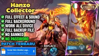 Script Skin Hanzo Collector No Password | Full Effect & Voice | Script Skin Mobile Legends