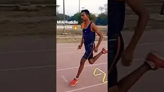 mini huddle exercise for  speed 🔥⚡ #exercise #minihuddle #speedbuild #running