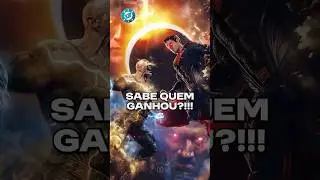 AD&Atilde;O NEGRO OU SUPERMAN DESCUBRA QUEM REALMENTE VENCEU! #dc#superman #batman #shorts