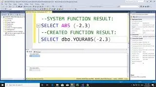 How to create ABS () in scalar valued function in SQL Server | Create your own ABS function