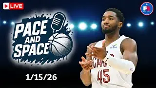 Donovan Mitchell & the Cavs WHOOP the Sixers in South Philly | Pace and Space Pod LIVE | 1/15/26