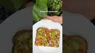 Healthy & Quick Breakfast Option😍avocado tost😍😋 #avocado #healthyfood #shorts #viralshorts