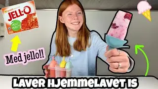 LAVER JELLO IS!!! Laver 4 forskellige is!!