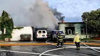Taxpayer florist fire Franklin Square NY May 17 2020