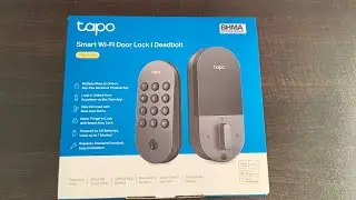TP-Link (TAPO) Digital Lock unboxing Video