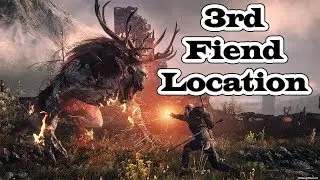 Hidden Fiend of Crook back bog , Third fiend location , Witcher 3 wild hunt