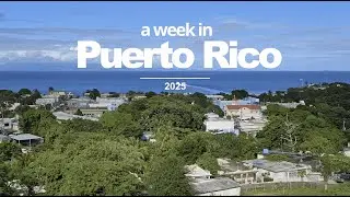 A Week in Puerto Rico | El Yunque rainforest, San Juan sunset, Vieques island, ferry rides