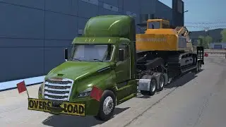 Jcb Transport to Little Rock In America with American truck | American Truck |