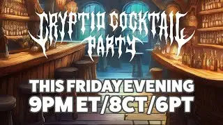 SpeakEasy Conversations #37: Halloween Evening with the Cryptid Cocktail Hour
