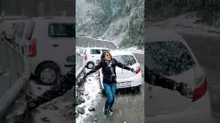 himachal# snowfall 2021# manali# shimla snowfall# road trip