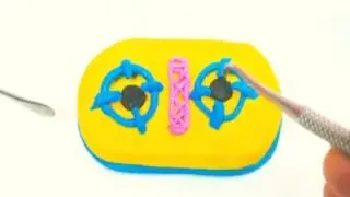DIY How to make Miniature BED with polymer clay || Mini Cot #ClayQ