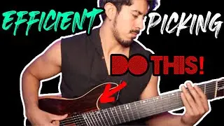 Economy picking, efficient picking to play faster and smoother