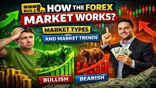 How the Forex Market Works | Market Types & Trends Explained | Day 1 &ndash; Lecture 2|Fusion Fx Trader's