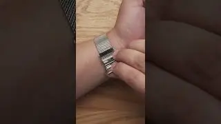 How to Adjust Metal Mesh Band