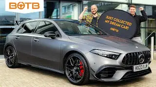 Совершенно новый Mercedes A45 AMG с рестайлингом! Коллекция победителей BOTB!