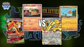 Mega Camerupt ex VS. Gholdengo ex - Dec 2025 Ranked (PTCGL: Mega Evolution - Phantasmal Flames)