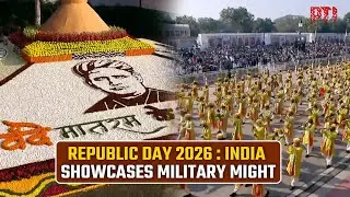 India showcases military might on Kartavya Path at 77th Republic Day celebrations
