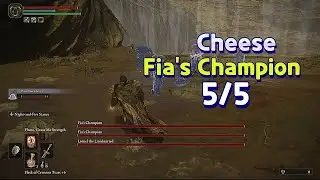 Cheese Fia's Champion 5/5 All Fia's Champion - Elden Ring
