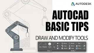 AutoCAD Basic Tips and Using Modify Commands