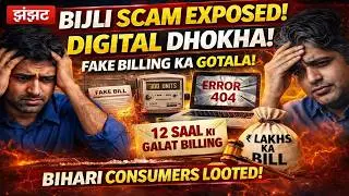 Bihar Electricity Scam Exposed | 12 Saal Se Fake Billing & Complaint Portal Failure