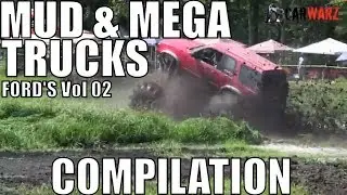 FORD MUD & MEGA TRUCK MUD BOGGING COMPILATION 2018 VOL 02