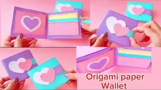 Paper wallet. Unicorn#Easy paper craft 🌼Diy /Origami pencil box making#how to make beautiful craft