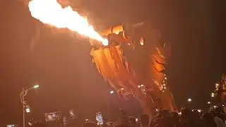 Dragon 🐉🐲 fire show @ Da Nang, Vietnam 
