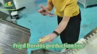 Orient tortilla fried snacks chip production line #foodmachinery #extrudermachine #snackmachine
