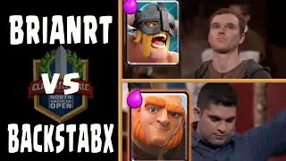 SemiFinals + interviews: BackStabx vs brianRT | Clash Royale Crown Duel Season 1