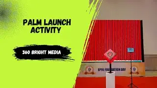 Palm Launch Activity &ndash;Unforgettable Launch Moment #360brightmedia #event #exhibition