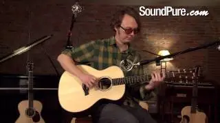 Taylor Custom Grand Auditorium Acoustic Guitar Demo