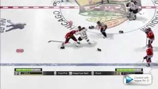 NHL 14 Demo Gameplay | Enforcer Engine | User Reaction to CPU Hit