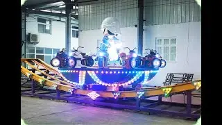 Kids Flying UFO From Shangang Rides