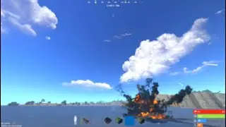 Human Firework Rust Console