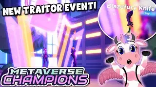 Getting Fey Yoshida's Blazefury Knife in Roblox Traitor! *MetaVerse Champions Event!*