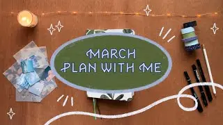 ✧ PLAN WITH ME ✧ March Reading Journal Spread