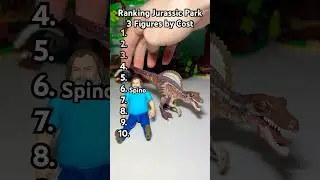 Ranking Top 10 Jurassic Park 3 Dinosaurs  #jurassicworldrebirth #spinosaurus #jurassicworld