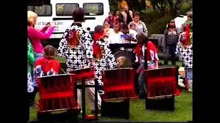 Demon Drummers at the Kilsyth International Carnival
