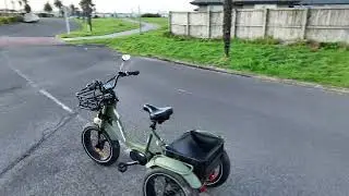 Drone Footage of Green Wattwheels XT Trike