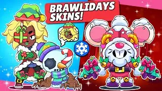 BRAWLIDAYS Skins Ideas | JUJU, Moe & More