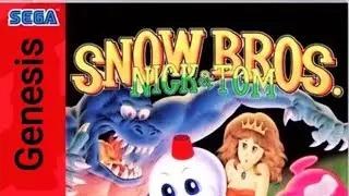 Snow Bros Retro Game Play Stage 4 (Floor 31 to 40 ) | 90sKidsAi