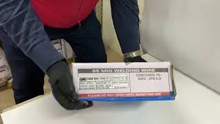 Распаковка нержавеющей проволоки 308 LSi 15kg (MODI BRAND India)