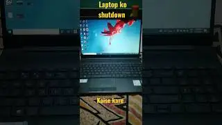 Laptop ko shutdown kaise kare || Laptop ko shutdown kaise kare shortcut key.#shorts #tech