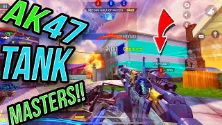 AK47 Tank Gameplay Domination Close Game | Call of Duty Mobile