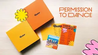 BTS 'BUTTER' SINGLE (Cream/Peach ver.) | Unboxing | Обзор | Распаковка | Анбоксинг