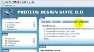 Tutoriel Proteus 8.0 (D&eacute;butant)