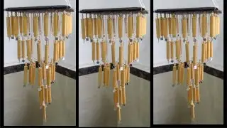 Thread Spool Jhumar/Thread Spool Craft Ideas/ Best Out Of Waste From Thread Spool/Megha Crafts