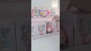 LABUBU YOGA SECRET HUNT PT.2 😱👀💗 #asmr #cute #popmart #blindbox #asmrunboxing #labubu #unboxing